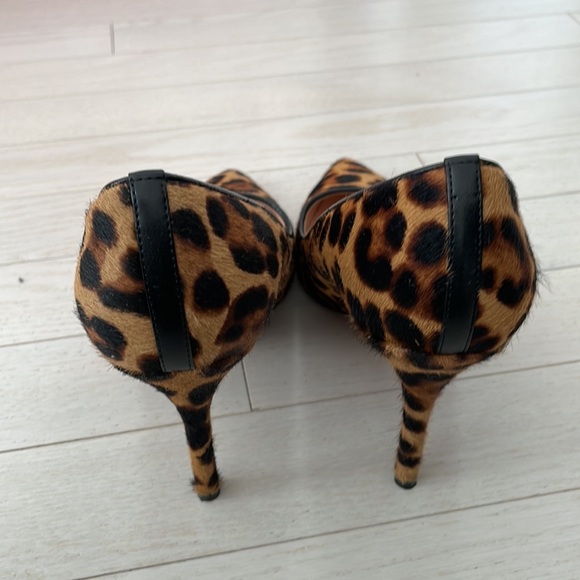 JCrew Leopard Print heels size 8 - Picture 3 of 5